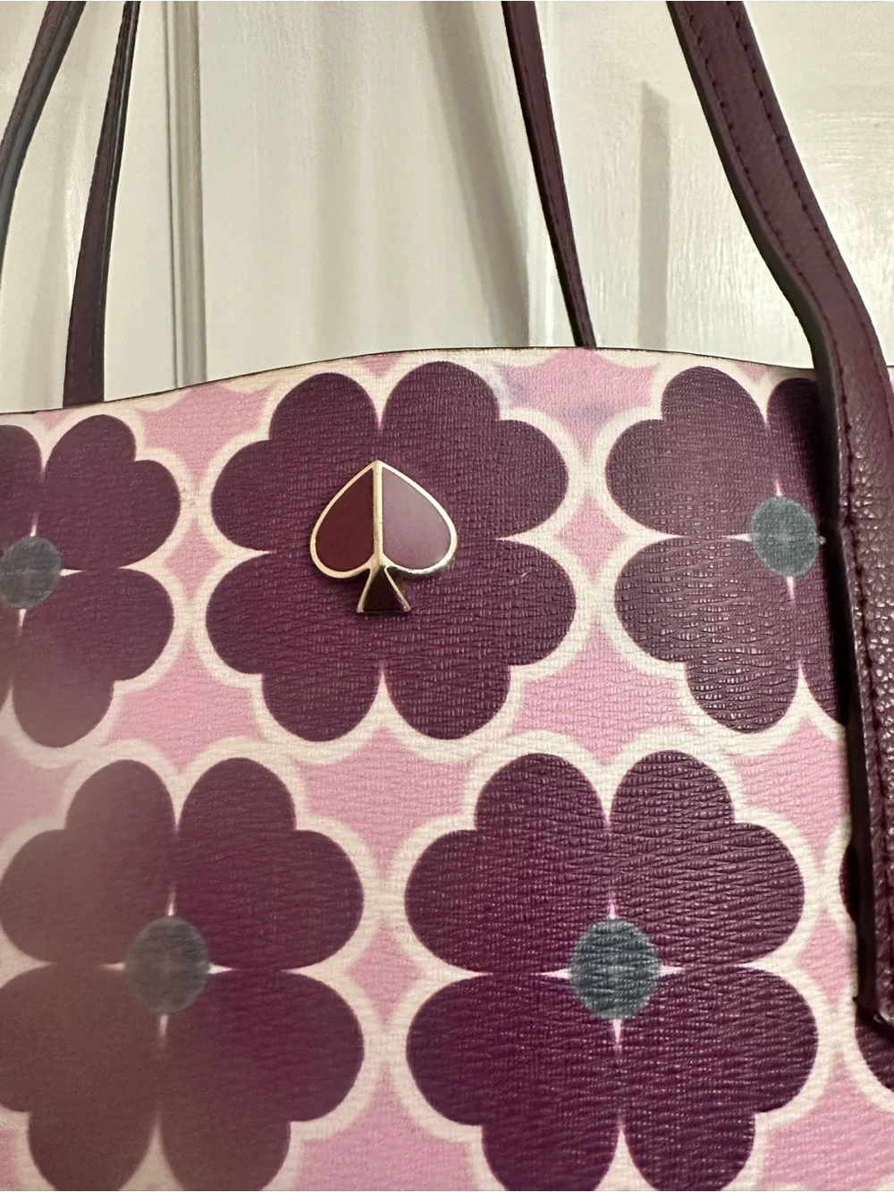 Kate Spade Molly Graphic Clover Large Tote